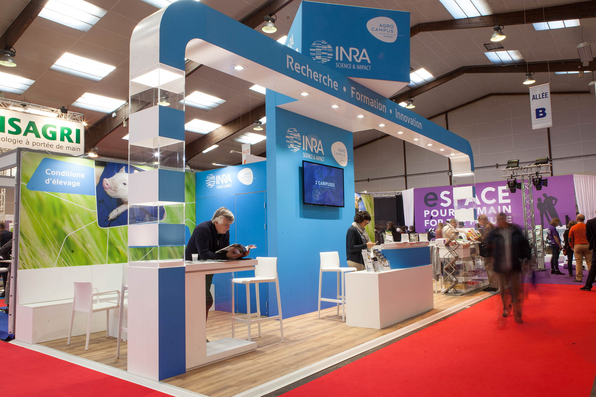 Stand INRA par Artéa Events