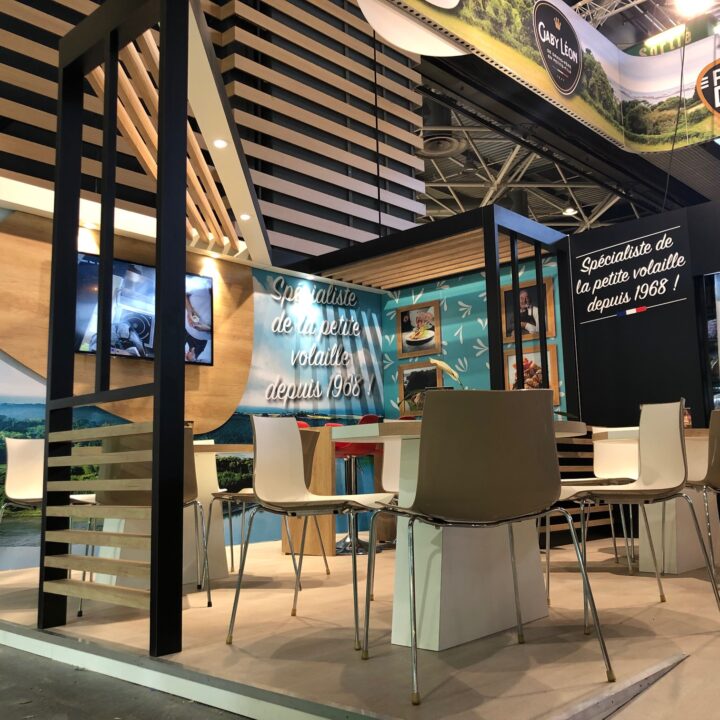 Stand SAVEL SIRHA 42m² par Artéa Events