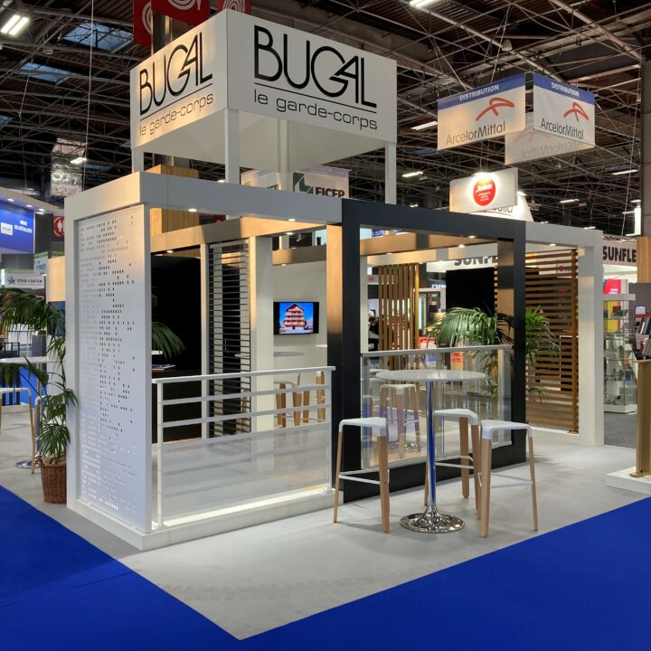 Stand BUGAL Metalexpo 2021 57m² par Artéa Events