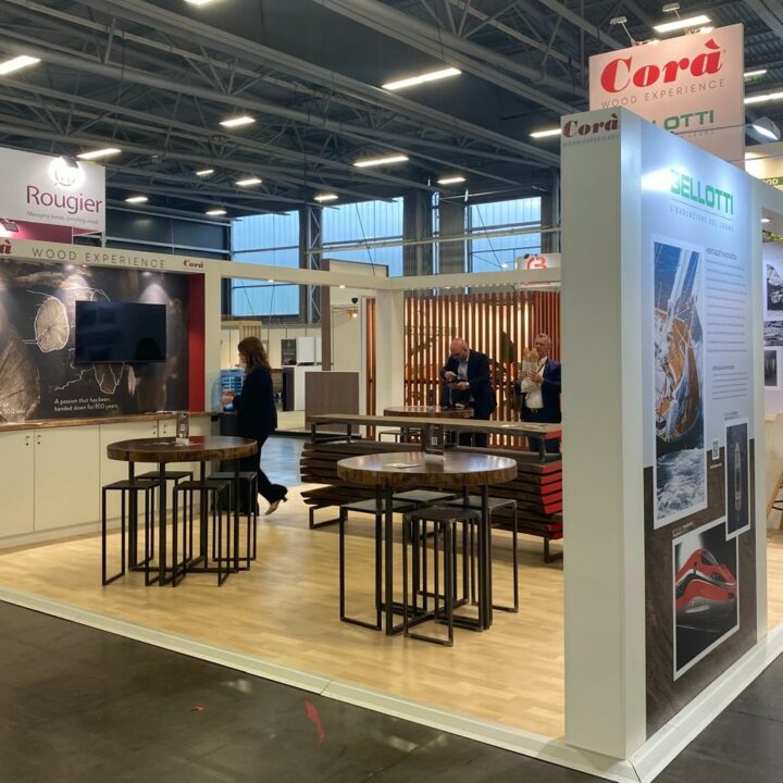 Stand CORA - CIB - 36m² par Artéa Events