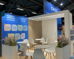 CNIEG Forum des seniors 21m² Stand menuise 2 CNIEG Forum des seniors 21m² Stand menuise 2