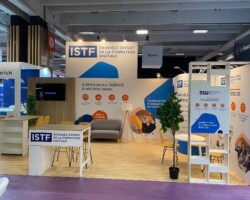 ISTF Learning Technologies 42m² 1 STAND MODULAIRE Stand ISTF par Artéa Events